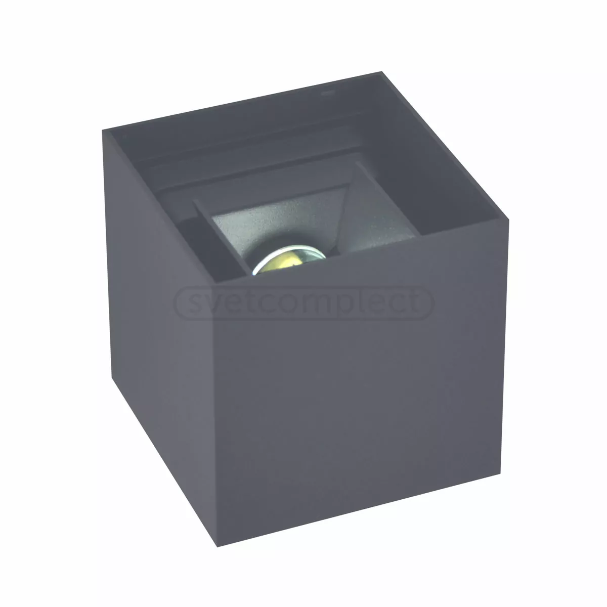 Подсветка внешняя Polux KIOTO LED 1хG9 max 6,5W, IP44 Графит