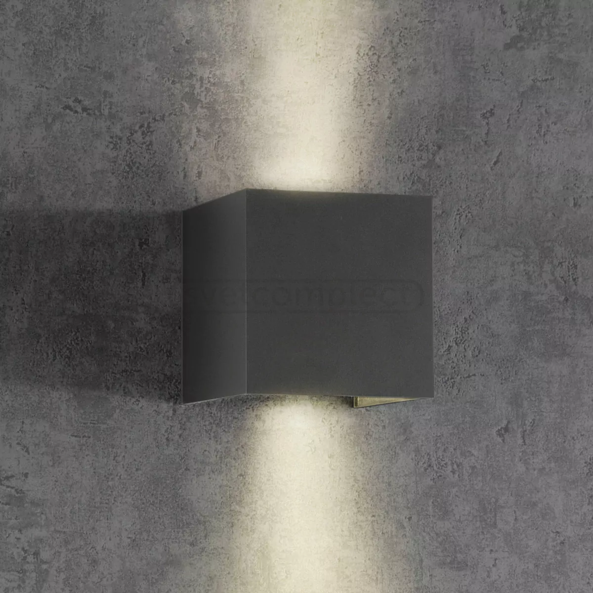 Подсветка внешняя Polux KIOTO LED 1хG9 max 6,5W, IP44 Графит