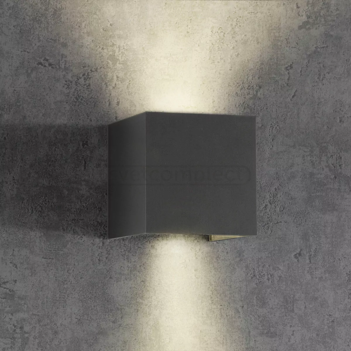 Подсветка внешняя Polux KIOTO LED 1хG9 max 6,5W, IP44 Графит