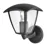 Бра вверх садово-паркове Polux IGMA 1хЕ27 max 12W, IP44 Чорний