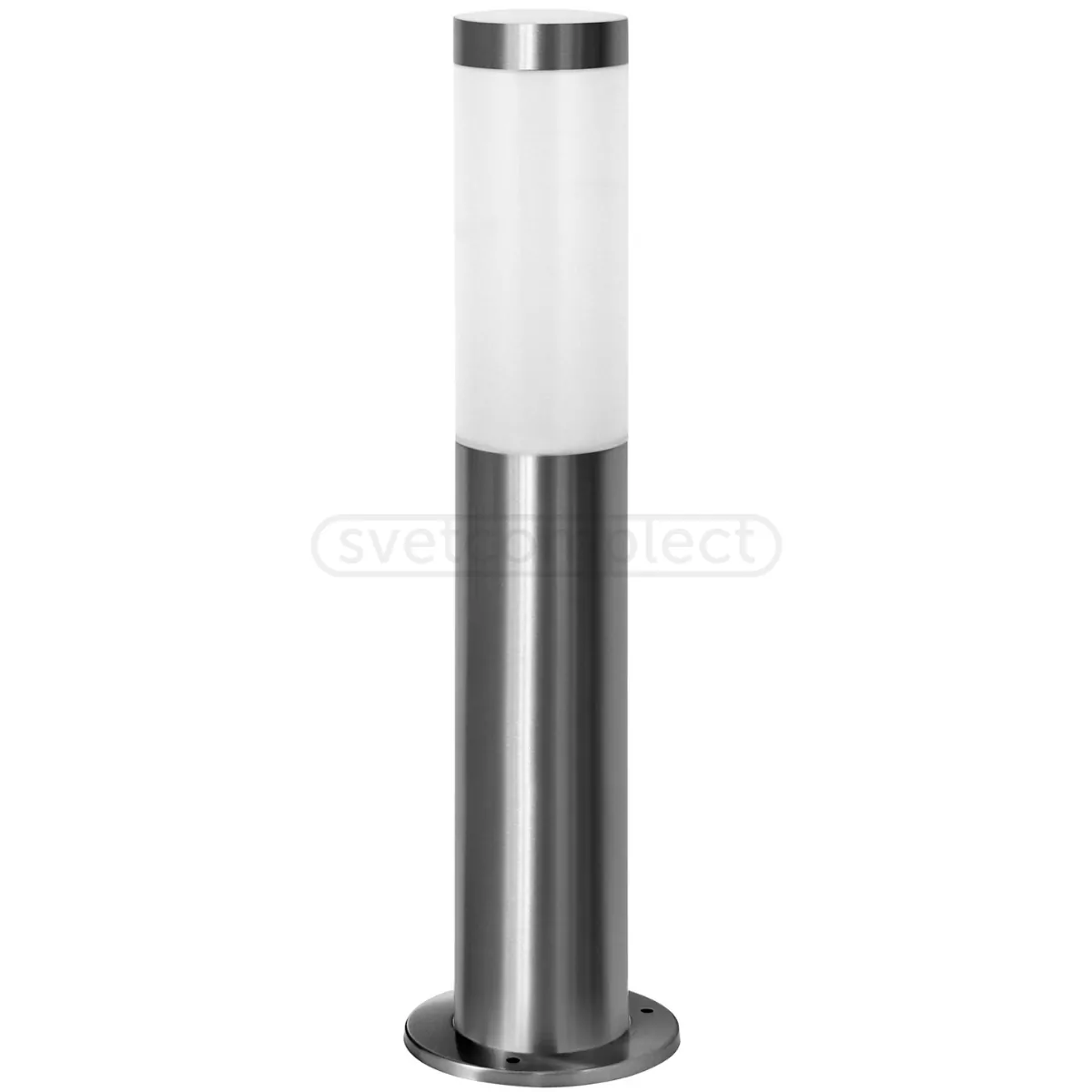 Стовпчик садово-парковий  Polux LIVIA 1хЕ27 max 10W, 45см, IP44 Хром