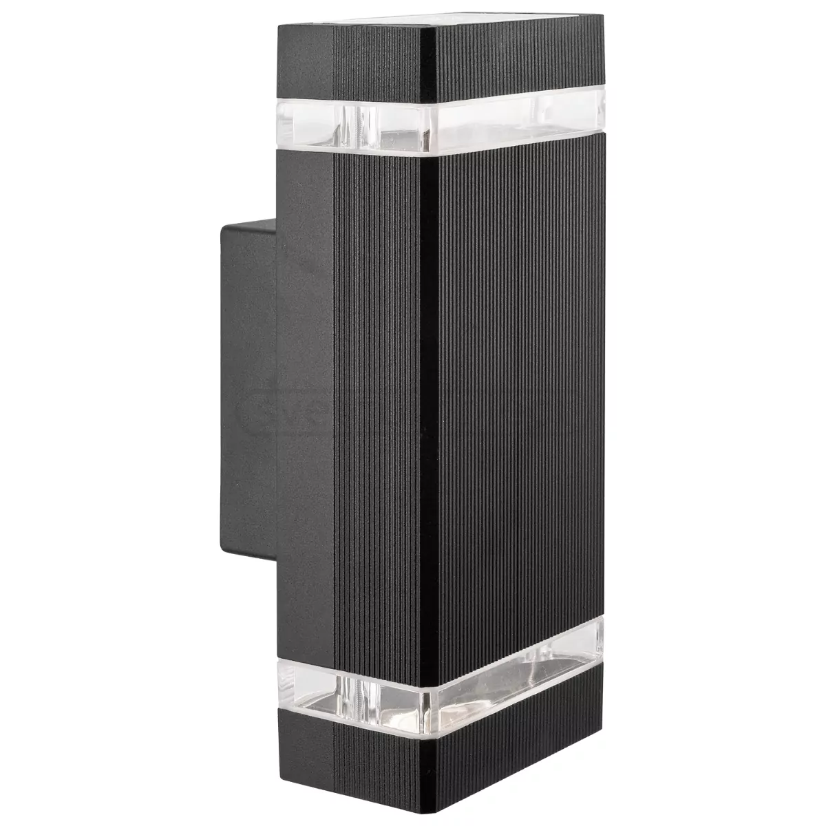 Підсвітка зовнішня Polux GILBERT 2хGU10 max 10W, IP44 Чорний 