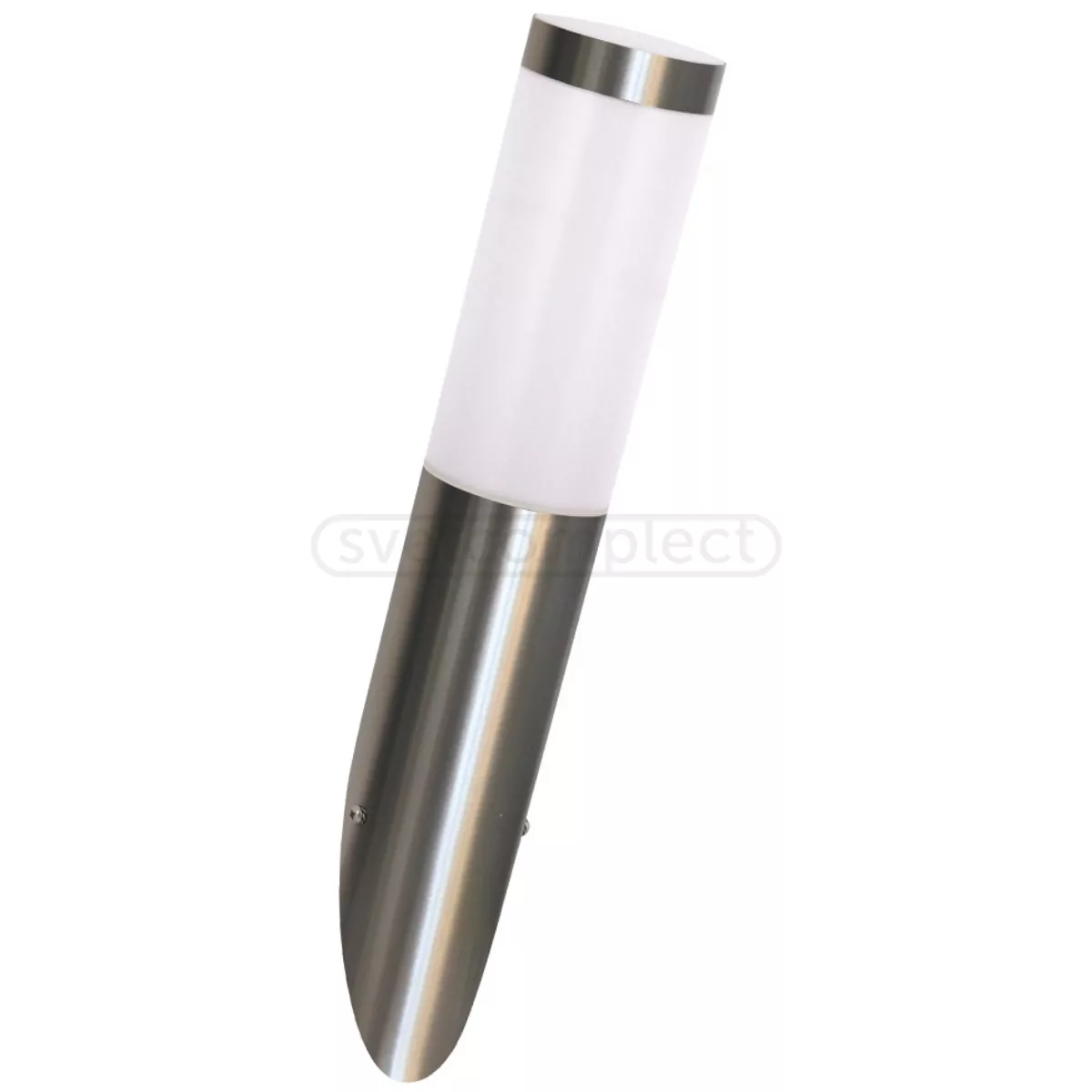 Бра під кутом садово-паркове Polux LIVIA 1хЕ27 max 10W, IP44 Хром