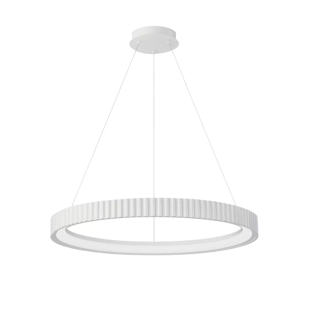 Світильник підвісний ROMASHKA LED PL-R 50W RC,3270Lm,3000-6500K,600х1000mm,мет.пласт.біл.LIGHT SET