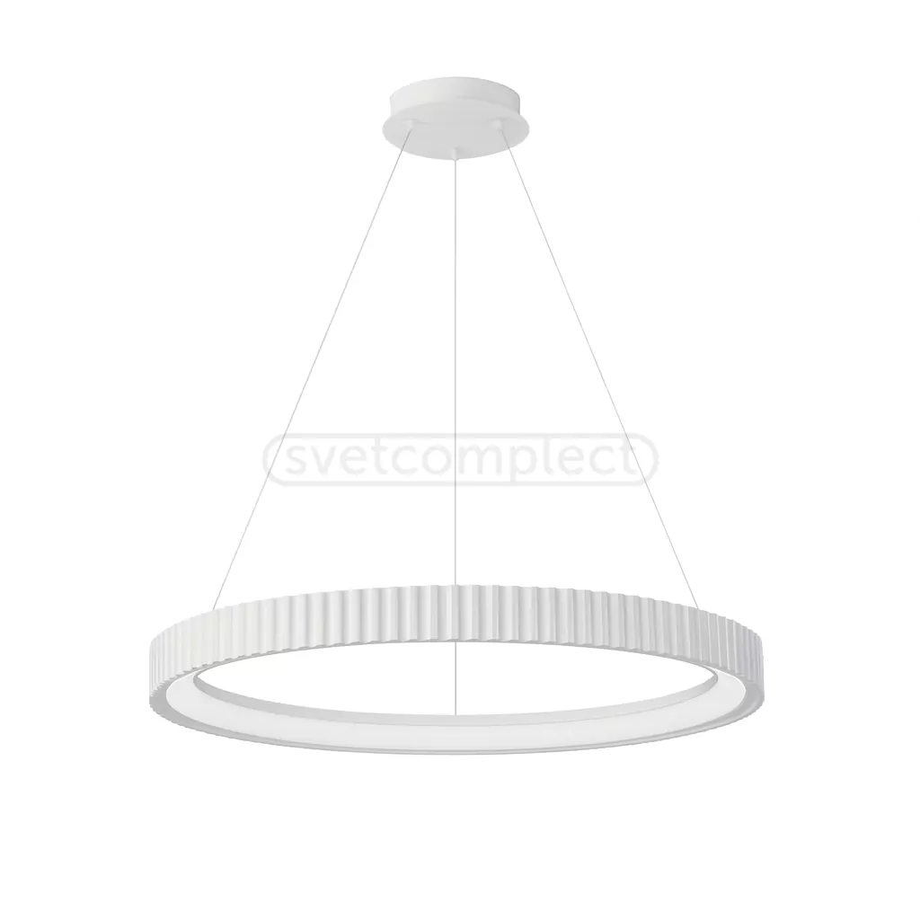 Світильник підвісний ROMASHKA LED PL-R 50W RC,3270Lm,3000-6500K,600х1000mm,мет.пласт.біл.LIGHT SET