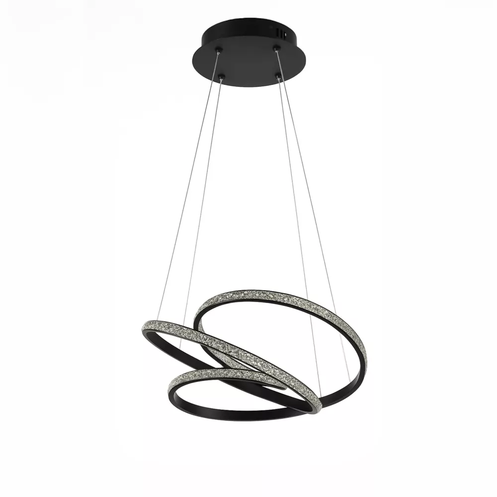 Світильник SOYKA LED PL 88W RC 5800Lm,3000-6500К,500х1000mm,алюм.метал/пластик,чорний,LIGHT SET