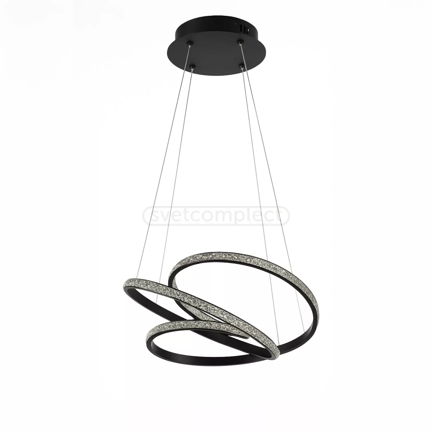 Світильник SOYKA LED PL 88W RC 5800Lm,3000-6500К,500х1000mm,алюм.метал/пластик,чорний,LIGHT SET