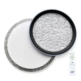 Світильник SYNYTSYA LED 2R RC 56W RC 4180Lm,3000-6500К,350х500x60mm,мет.пласт.акр.чорн.біл.LIGHT SET