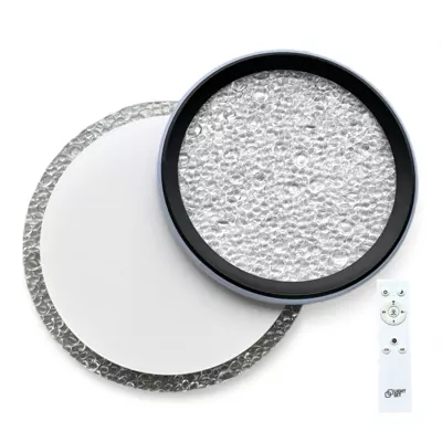 Світильник SYNYTSYA LED 2R RC 56W RC 4180Lm,3000-6500К,350х500x60mm,мет.пласт.акр.чорн.біл.LIGHT SET