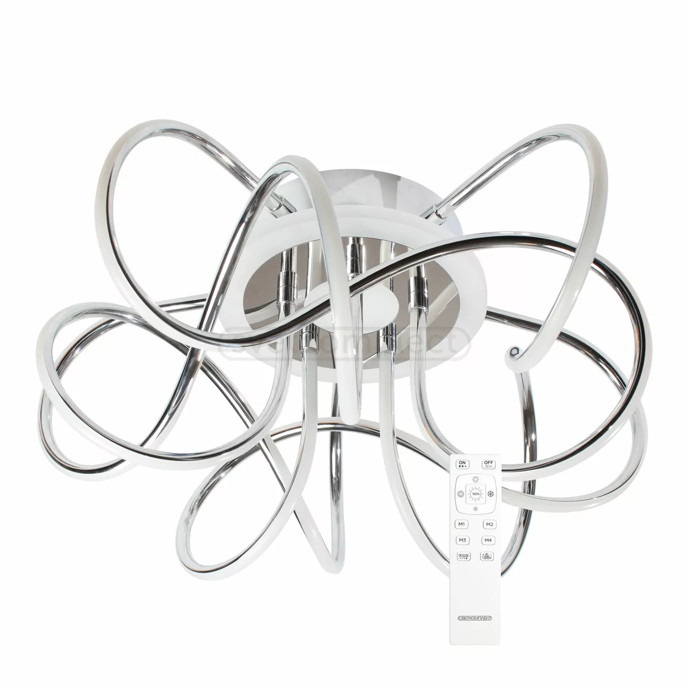 Люстра LED STELLA S 480 84W RGB CHR