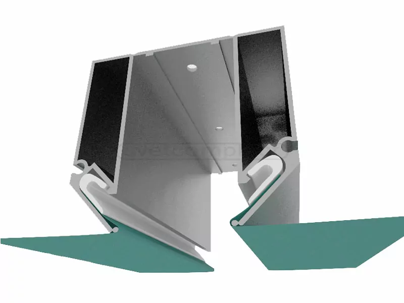 Профіль база МП9 під накладну шину 2 м