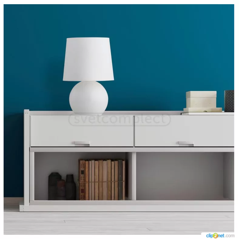 Лампа настільна PICO  1PL-5158  1xE14 max 15Вт,  біла TK-LIGHTING