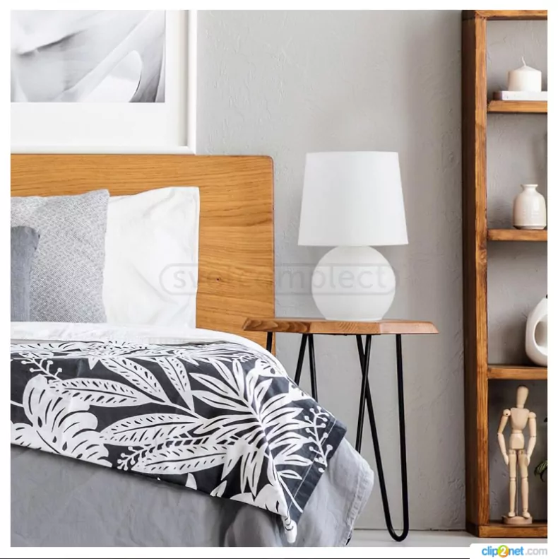 Лампа настільна PICO  1PL-5158  1xE14 max 15Вт,  біла TK-LIGHTING