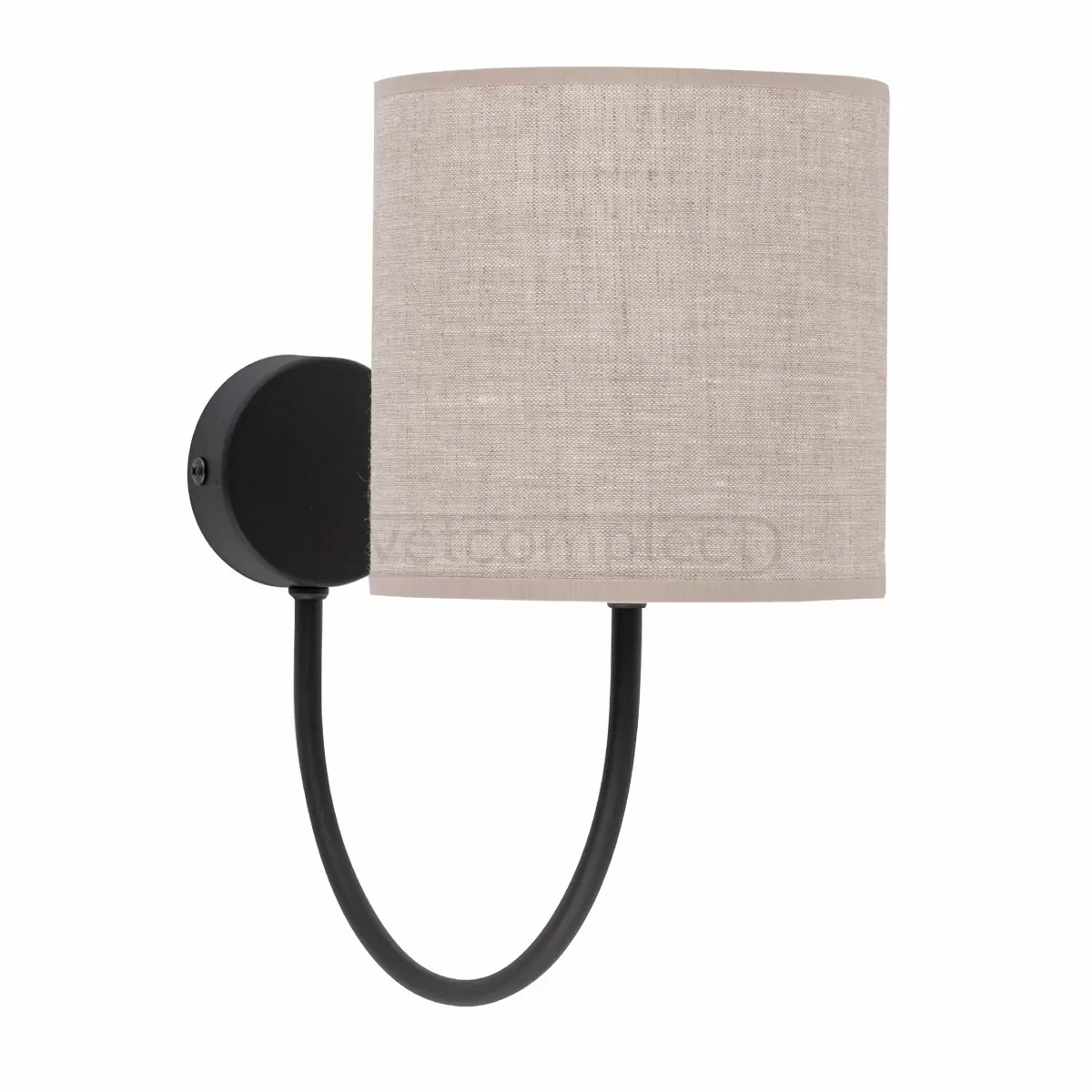 Бра  TORENS  1PL-4630  1xE27 max 15Вт,  чорний+ сірий TK-LIGHTING