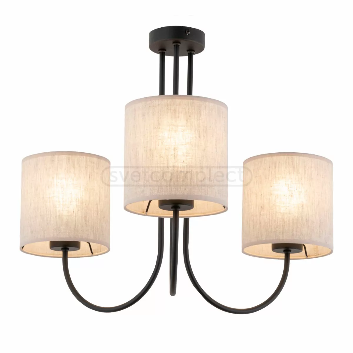 Люстра TORENS  3PL-4631  3xE27 max 15Вт,  чорний+ сірий TK-LIGHTING Люстра TORENS  3PL-4631  3xE27 max 15Вт,  чорний+ сірий TK-LIGHTING