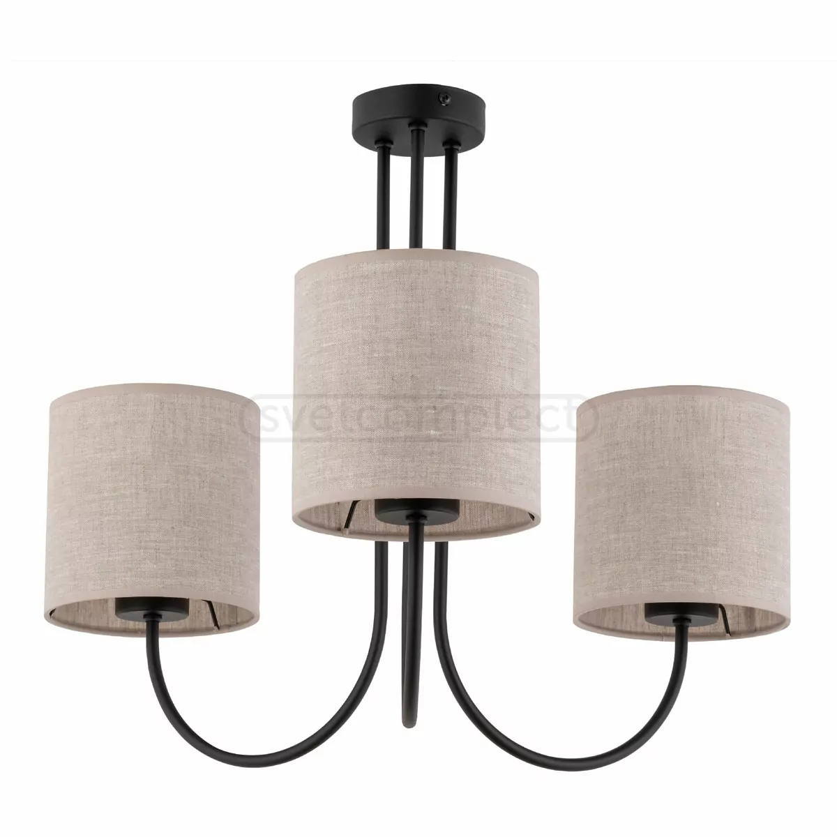 Люстра TORENS  3PL-4631  3xE27 max 15Вт,  чорний+ сірий TK-LIGHTING Люстра TORENS  3PL-4631  3xE27 max 15Вт,  чорний+ сірий TK-LIGHTING