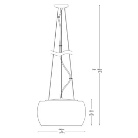 Светильник подвесной ZUMA LINE CRYSTAL 5xG9 max 42W Хром