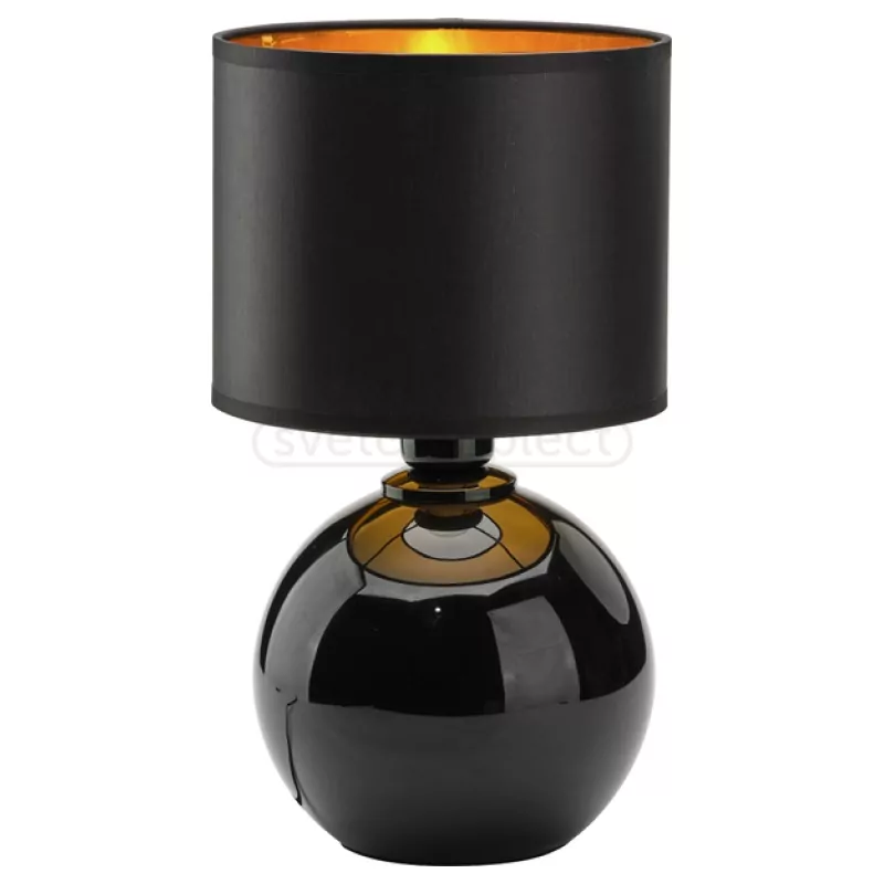Лампа настільна PALLA SMALL  1PL-5068  1xE27 max 15Вт,  чорний + золото TK-LIGHTING Лампа настільна PALLA SMALL  1PL-5068  1xE27 max 15Вт,  чорний + золото TK-LIGHTING