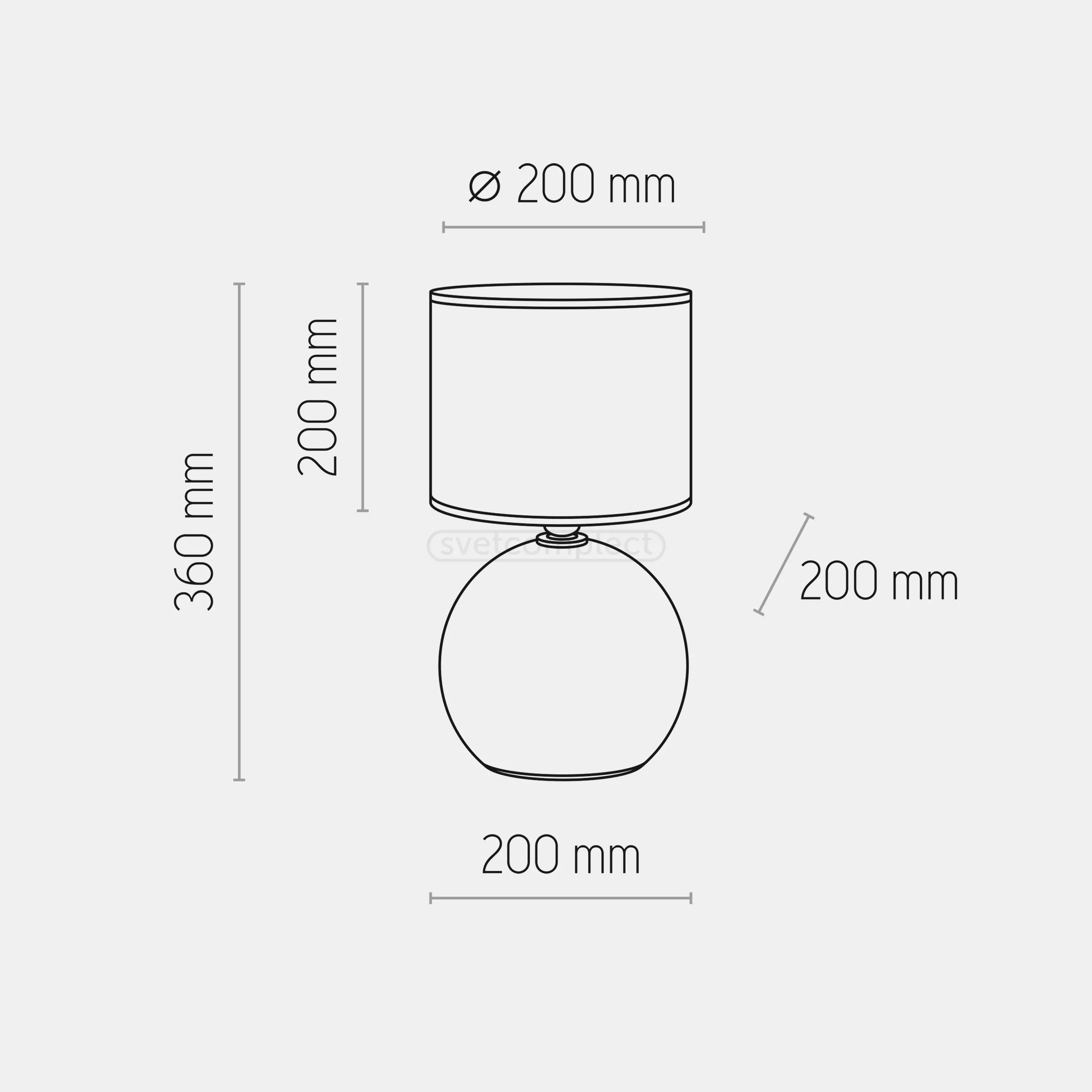 Лампа настільна PALLA SMALL  1PL-5068  1xE27 max 15Вт,  чорний + золото TK-LIGHTING Лампа настільна PALLA SMALL  1PL-5068  1xE27 max 15Вт,  чорний + золото TK-LIGHTING