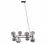 Підвіс TK - LIGHTING ANABELLE 6844 8xG9 чорний