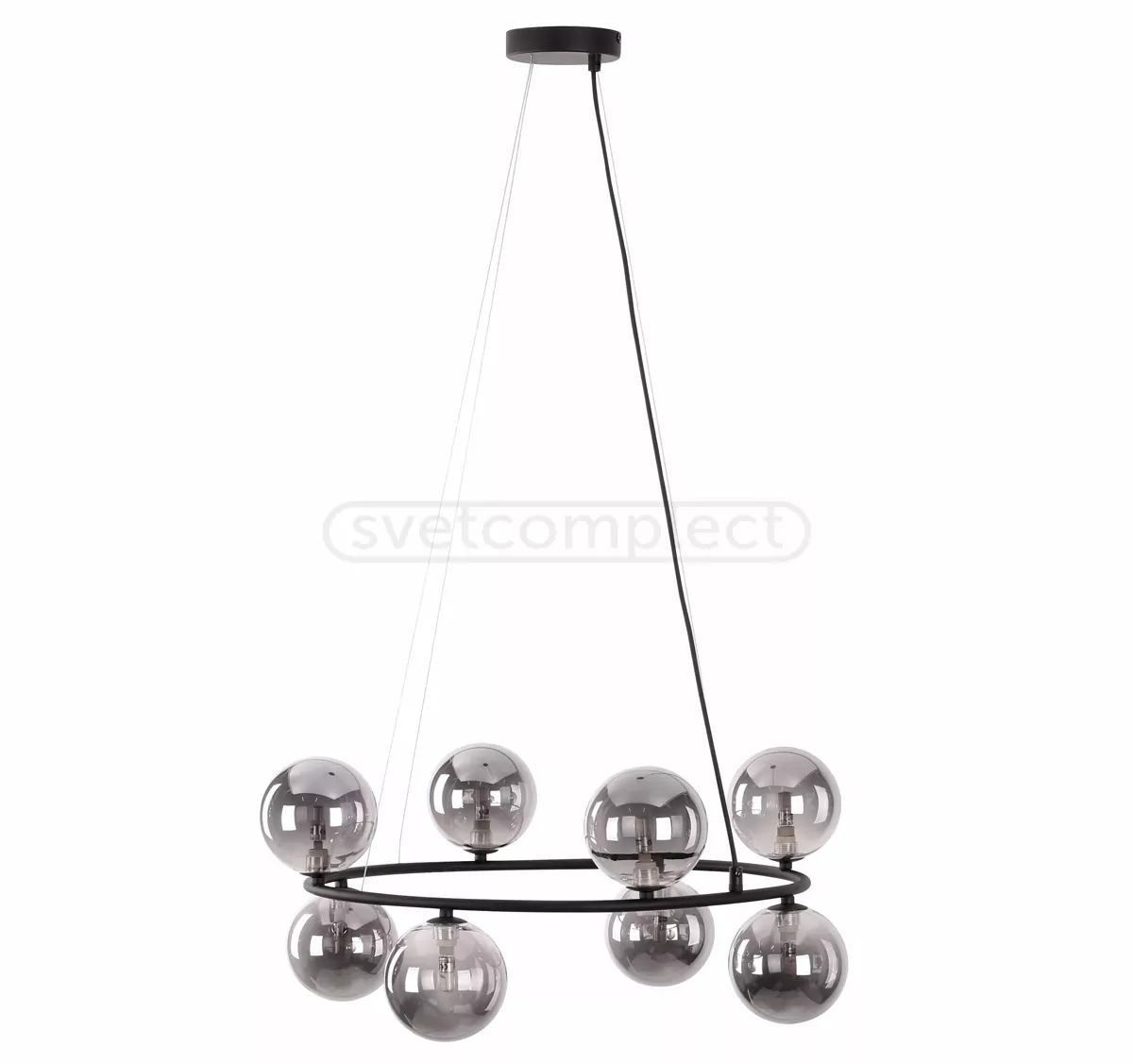Підвіс TK - LIGHTING ANABELLE 6844 8xG9 чорний Підвіс TK - LIGHTING ANABELLE 6844 8xG9 чорний