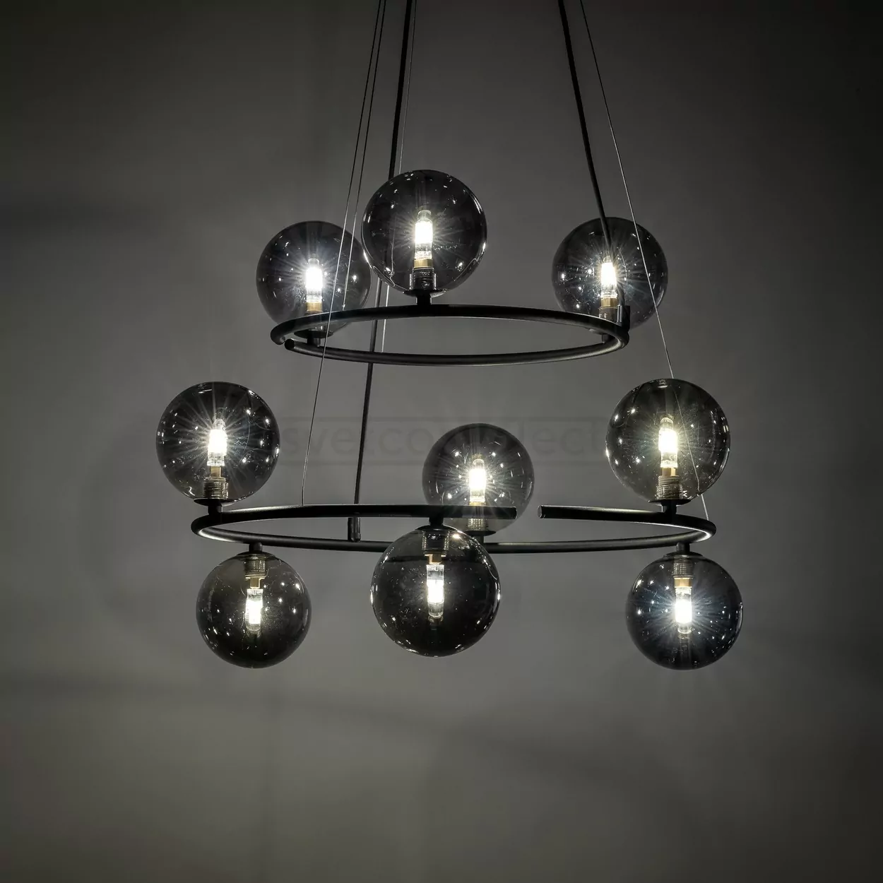 Підвіс TK - LIGHTING ANABELLE 6844 8xG9 чорний Підвіс TK - LIGHTING ANABELLE 6844 8xG9 чорний