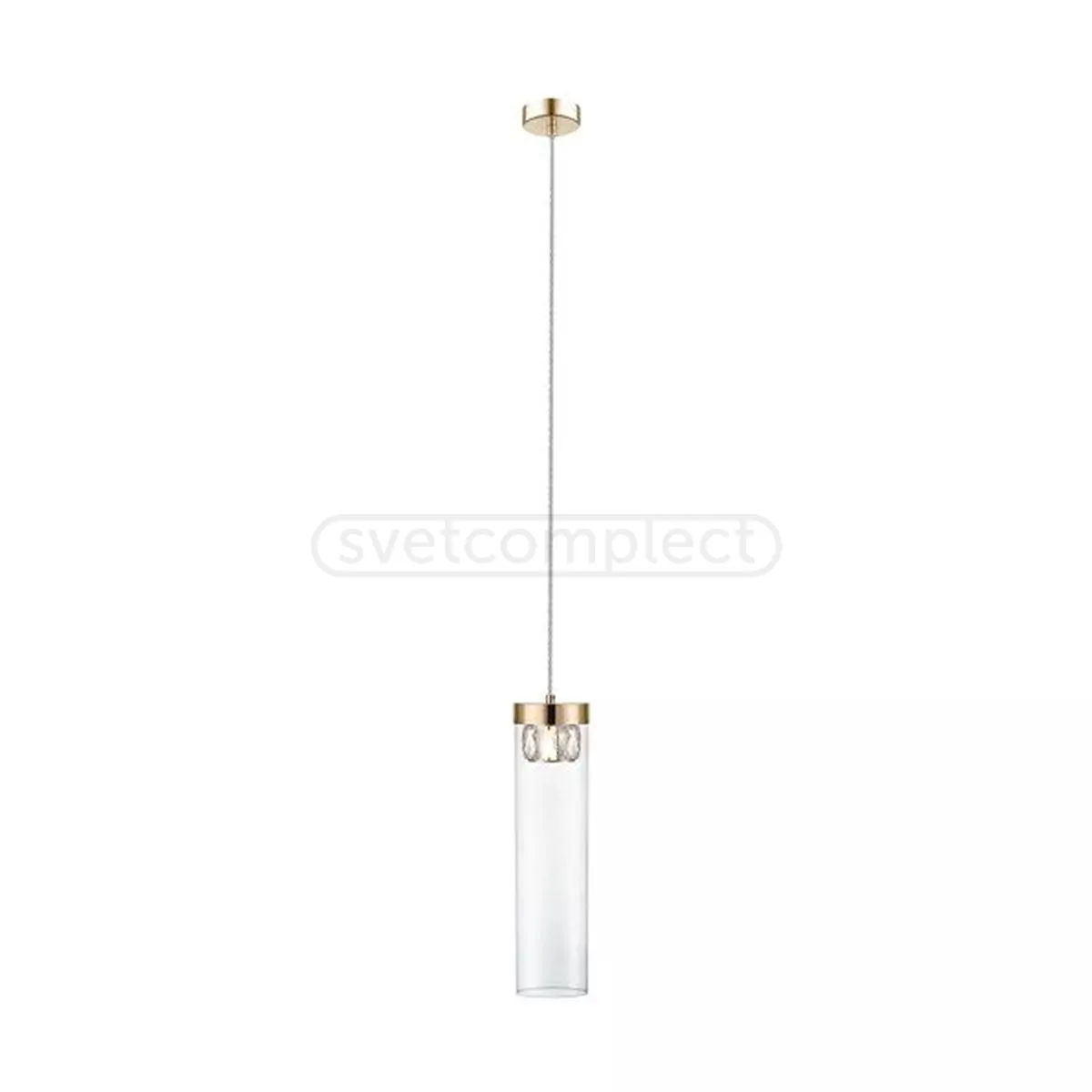 Підвіс GEM 110мм 1xG9 max 28В золото ZUMA LINE Підвіс GEM 110мм 1xG9 max 28В золото ZUMA LINE