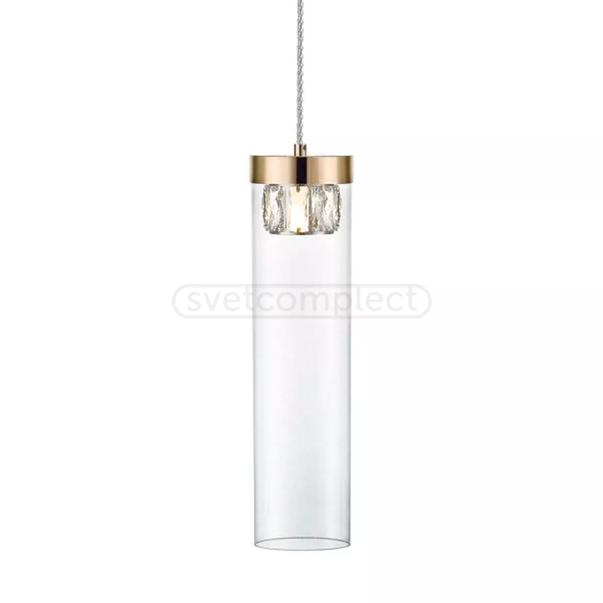 Підвіс GEM 110мм 1xG9 max 28В золото ZUMA LINE Підвіс GEM 110мм 1xG9 max 28В золото ZUMA LINE