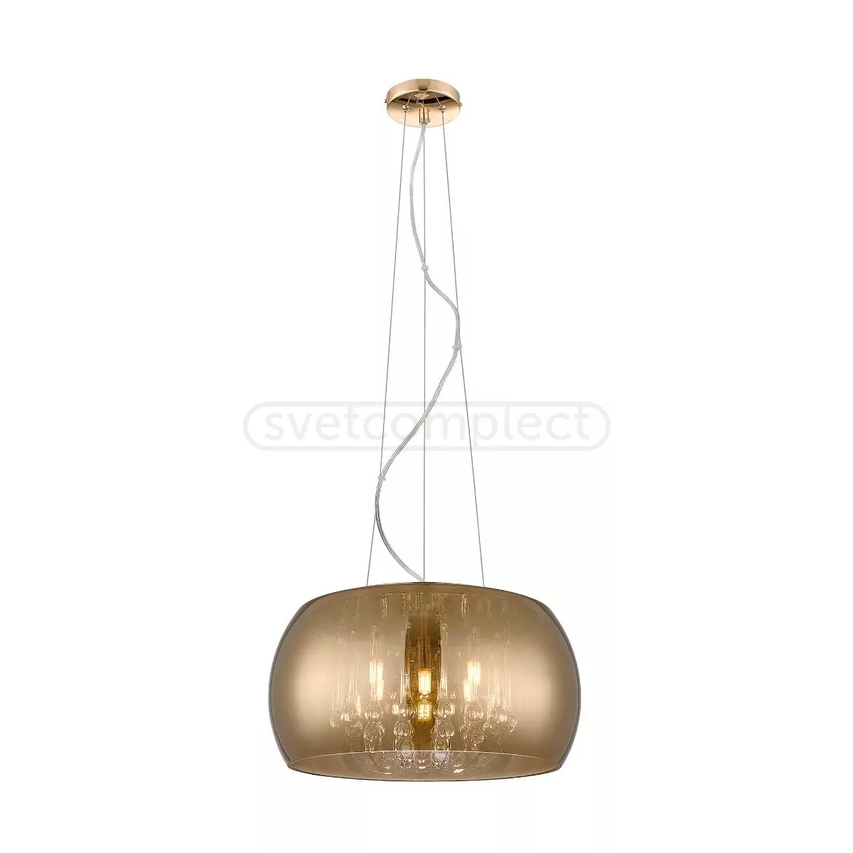 Світильник підвісний CRYSTAL 5xG9 золотий ZUMA LINE 