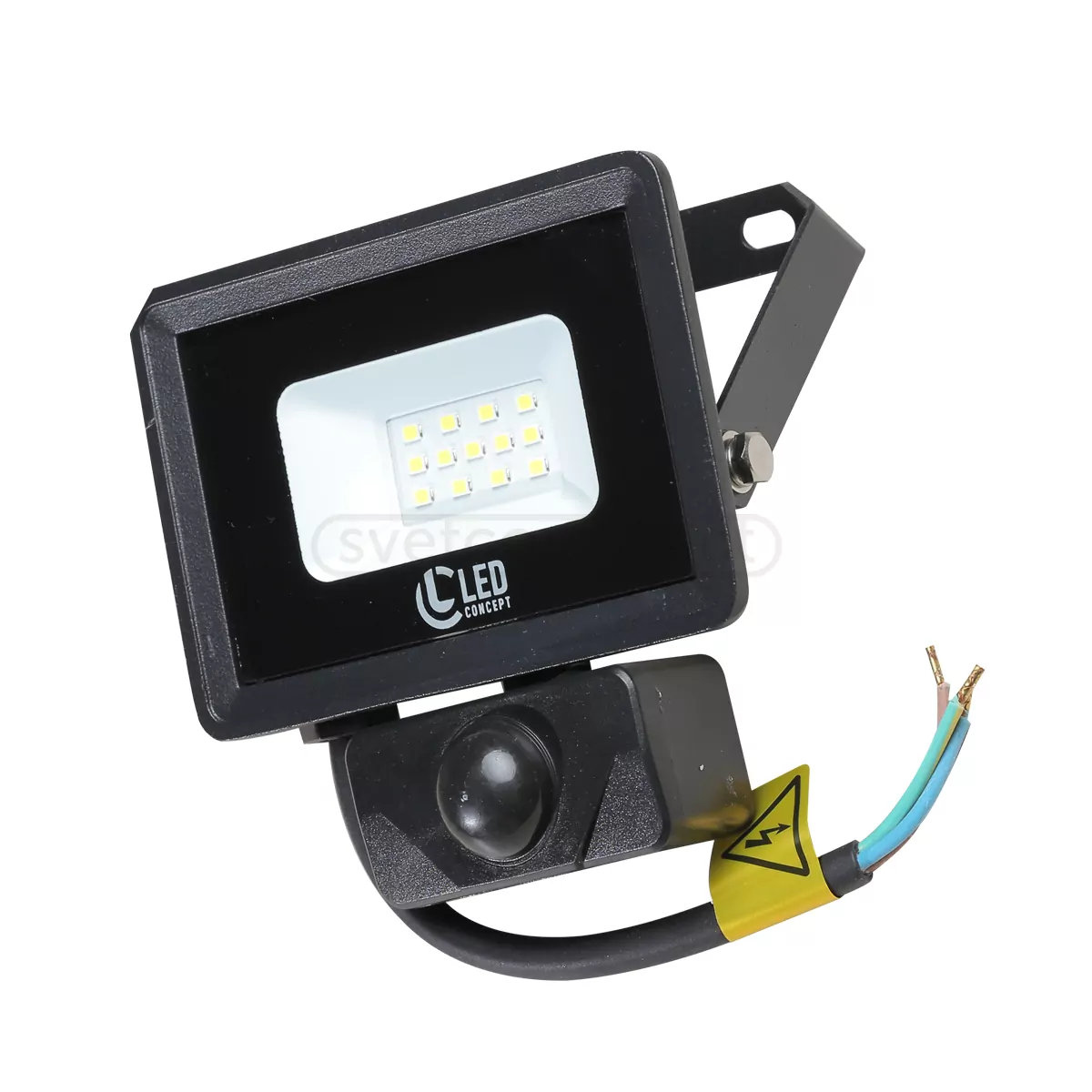 Прожектор з датчиком руху GORTEEN LED FL 010 SMD 10W IP65 LED CONCEPT  Прожектор з датчиком руху GORTEEN LED FL 010 SMD 10W IP65 LED CONCEPT