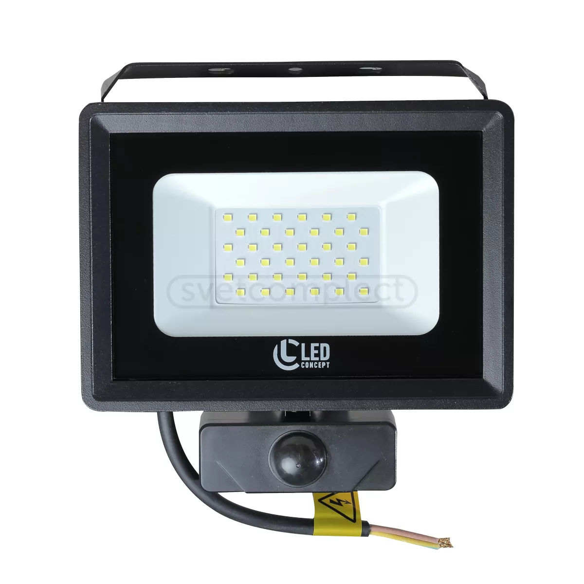 Прожектор з датчиком руху GORTEEN LED FL 010 SMD 30W IP65 LED CONCEPT  Прожектор з датчиком руху GORTEEN LED FL 010 SMD 30W IP65 LED CONCEPT