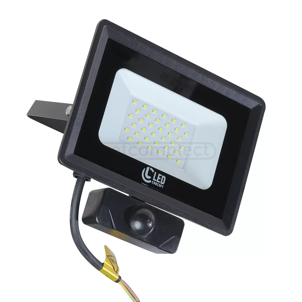 Прожектор з датчиком руху GORTEEN LED FL 010 SMD 30W IP65 LED CONCEPT  Прожектор з датчиком руху GORTEEN LED FL 010 SMD 30W IP65 LED CONCEPT