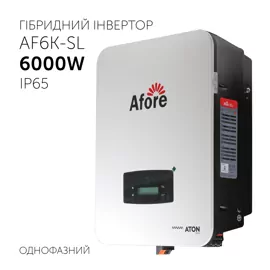 Гібридний інвертор AF6K-SL, однофазний, 6000W, IP65 