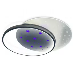 Світильник SOFIA LED 2R 88W RC,5540Lm,3000-6500K+RGB,400х510х60mm,алюм.мет.акр.біл.LIGHT SET