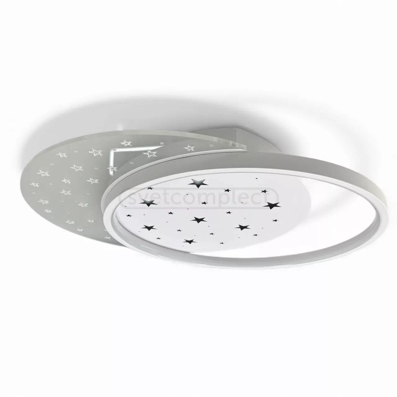 Світильник SOFIA LED 2R 88W RC,5540Lm,3000-6500K+RGB,400х510х60mm,алюм.мет.акр.біл.LIGHT SET