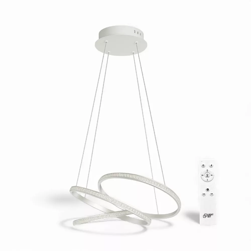 Світильник SOYKA LED PL 85W RC 8400Lm,3000-6500К,500х1000mm,алюм.метал/пластик,білий,LIGHT SET