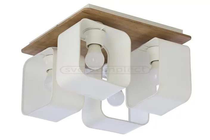 Люстра ТК-LIGHTING DORIS 4PL 4хЕ27 WD/WH