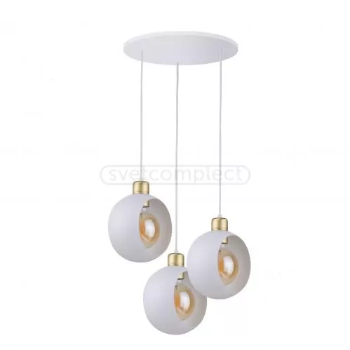 Підвіс ТК-LIGHTING CYKLOP O 3PL 3хE27 max 60W WH