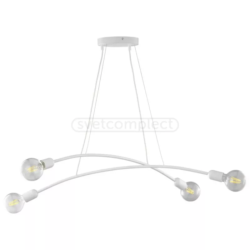 Підвіс ТК-LIGHTING HELIX 4PL 4*E27 WH