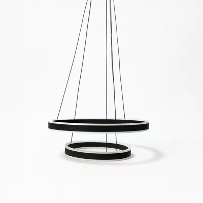 Світильник VERBA LED 2 PL 6012 100W,7800Lm,2800-6000K,600х1200mm,метал,пластик,чорний,LIGHT SET