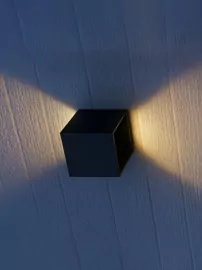 Світильник вуличний VOLYA 501 1xG9,100х100х100mm,алюміній,сірий LIGHT SET