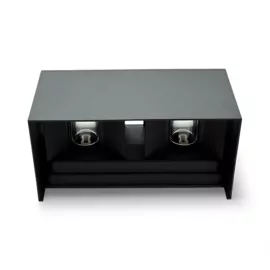 Світильник вуличний VOLYA 502 2xG9,200х100х100mm,алюміній,сірий LIGHT SET