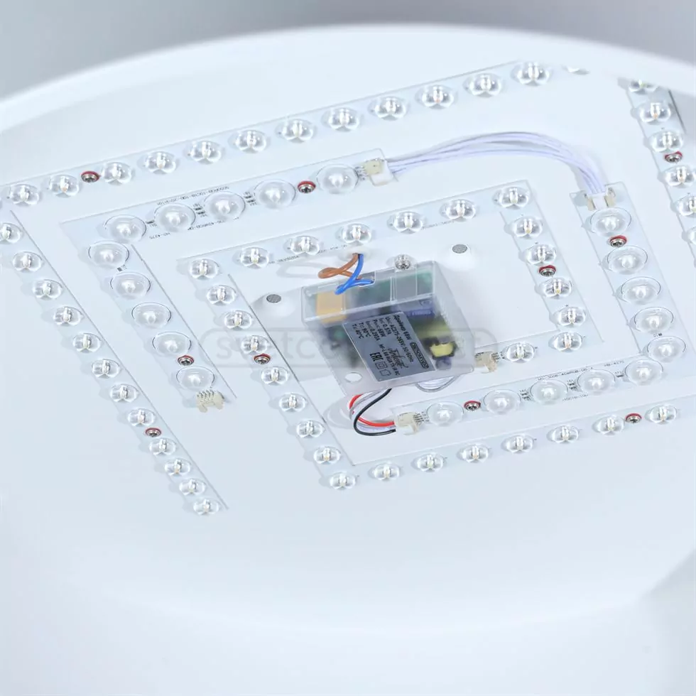 Светильник светодиодный Светкомплект PL 600 OP 68W RGB WH белый с пультом ДУ