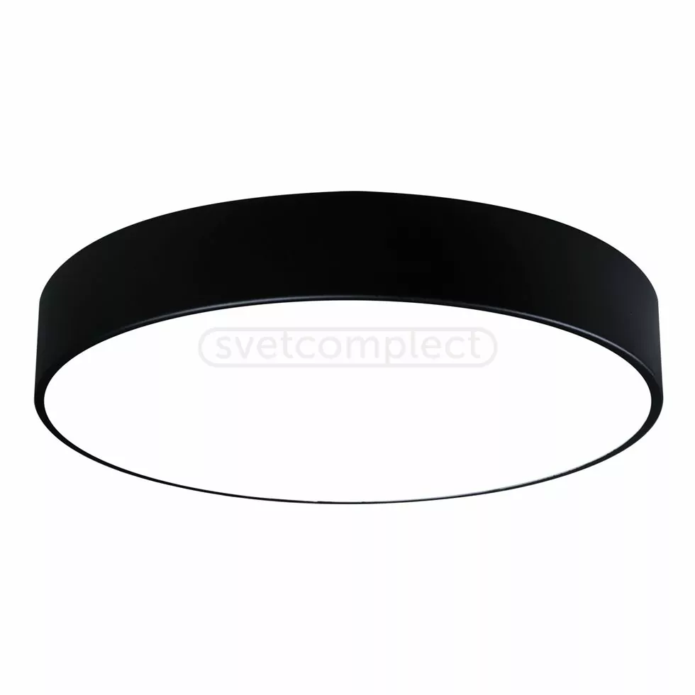 Світильник світлодіодний СВЕТКОМПЛЕКТ PL 600 OP 68W RGB ВК чорний з пультом ДУ