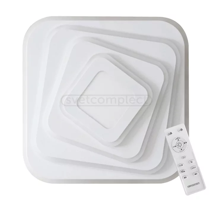 Світильник світлодіодний ACRYLIC 05 A RGB 110W WH RC з пультом ДК