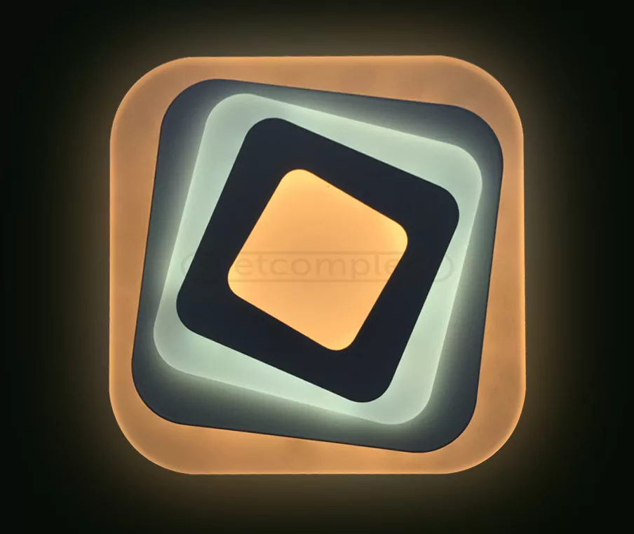 Світильник світлодіодний ACRYLIC 05 A RGB 110W WH RC з пультом ДК