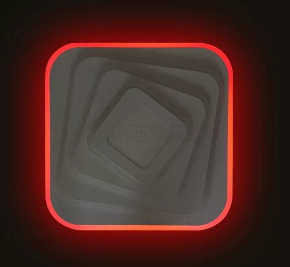 Світильник світлодіодний ACRYLIC 05 A RGB 110W WH RC з пультом ДК