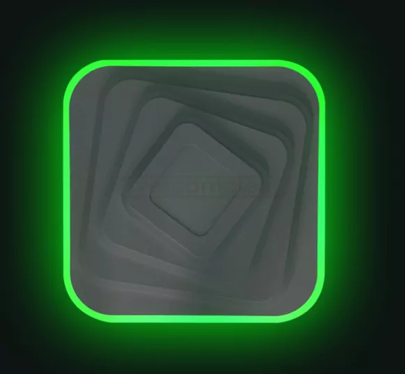 Світильник світлодіодний ACRYLIC 05 A RGB 110W WH RC з пультом ДК