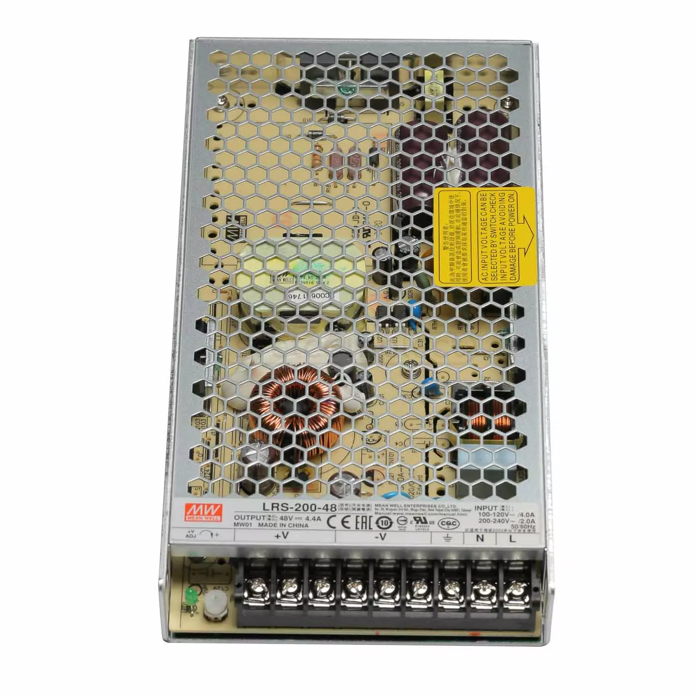 Блок питания MEAN WELL LRS-200-48