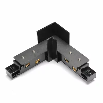 З’єднувач кутовий 90◦ для трекових систем CR-CON 90-26 BK